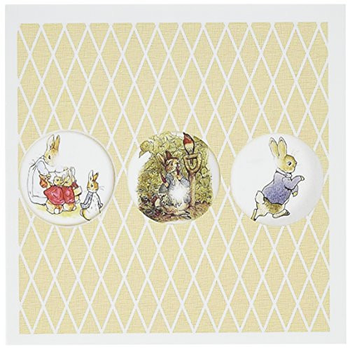 3dRose Peter Rabbit and Friends- Stories- Vintage Art - Greeting Cards, 6 x 6 inches, set of 12 (gc_99146_2) 3dRose Peter Rabbit and Friends- Stories- Vintage Art - Greeting Cards, 6 x 6 inches, set of 12 (gc_99146_2)