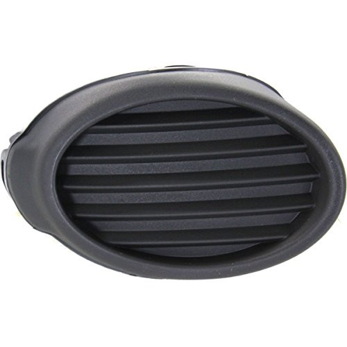DAT AUTO PARTS Fog Light Hole Cover Replacement for 2012-2013 Ford Focus for S and SE Models Without FOGS Left Driver Side Black FO1038116