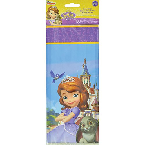 Wilton 1912-5323 16 Count Sofia The First Treat Bags Wilton 1912-5323 16 Count Sofia The First Treat Bags
