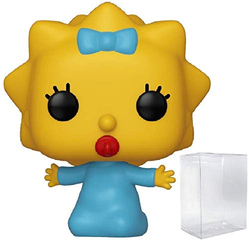 Funko The Simpsons - Maggie Simpson Pop! Vinyl Figure (Includes Compatible Pop Box Protector Case)