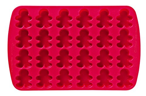Wilton 24 Cavity Silicone Gingerbread Boy Mold Pan Wilton 24 Cavity Silicone Gingerbread Boy Mold Pan