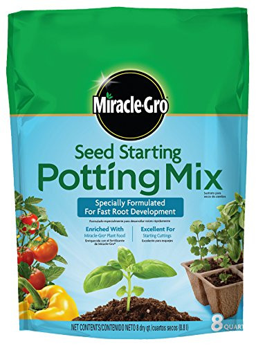 Miracle-Gro Seed Starting Potting Mix, 8-Quart (currently ships to select Northeastern & Midwestern states)