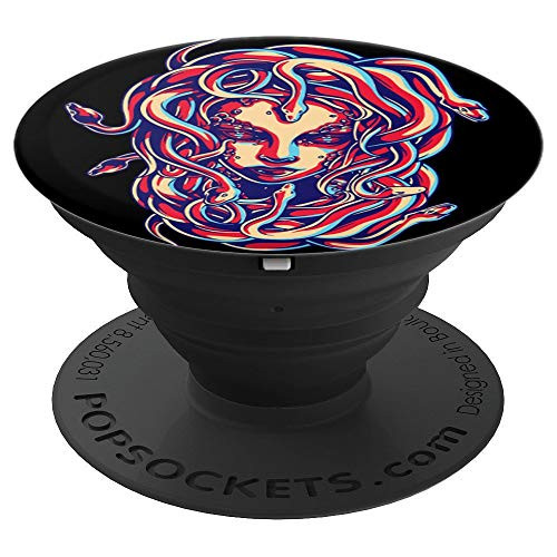 Medusa Snake Head Cool Easy Greek Mythology Christmas Gift PopSockets Grip and Stand for Phones and Tablets Medusa Snake Head Cool Easy Greek Mythology Christmas Gift PopSockets Grip and Stand for Phones and Tablets