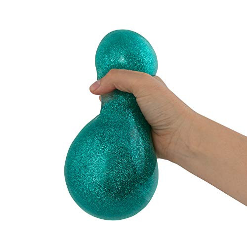 ORB ball of Orb Slimy Bubbleezz Squishy Slime Filled Ball NEW HOT TOY! (Turquoise)