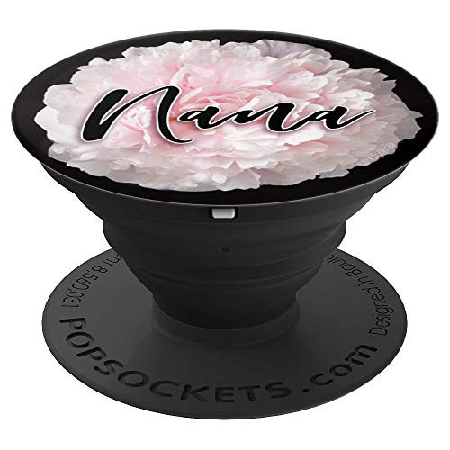 Nana Gift Flower Pink Peony Nana - PopSockets Grip and Stand for Phones and Tablets Nana Gift Flower Pink Peony Nana - PopSockets Grip and Stand for Phones and Tablets