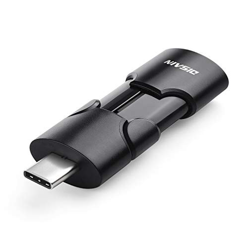 USB Flash Drive,DISAIN 32GB Dual Drive USB 3.0 Type-C 3.1 Gen 1 Devices, Thumb Drive Memory Stick for Computers (32GB, Black)