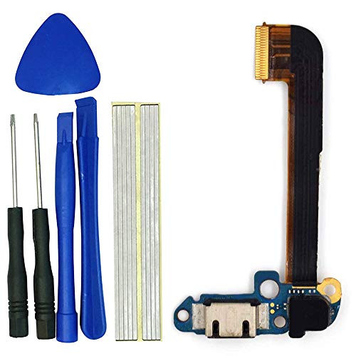 klesti USB Charger Jack Flex Cable Microphone Flex Cable Replacement Compatible with HTC One M7 801e 801n 801c 801s