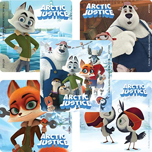 Arctic Justice Stickers - Prizes 100 per Pack
