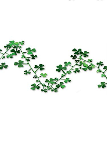 Gleam 'N Flex Shamrock Garland 25' Pkg/3