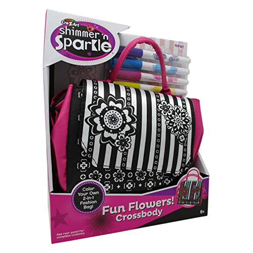 Cra-Z-Art Shimmer 'n Sparkle Fun Flowers Crossbody
