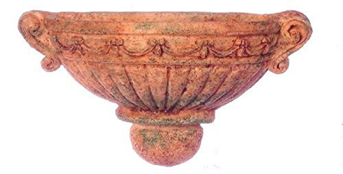 Falcon Miniatures Dollhouse Miniature Wall Planter in Ancient Stone Look