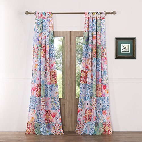 Greenland Home Joanna's Garden Curtain Panel Pair