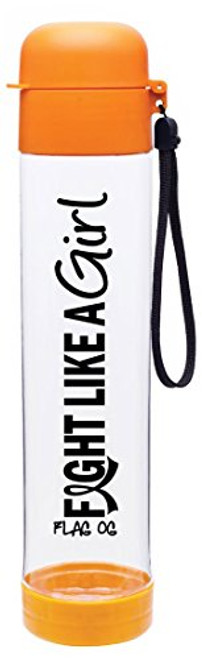 Fight Like a Girl Slimkim Water Sports Bottle 25 Oz (Orange)