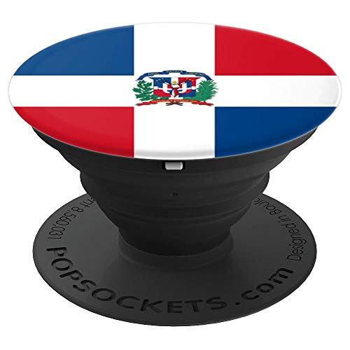 Dominican Republic Flag - PopSockets Grip and Stand for Phones and Tablets