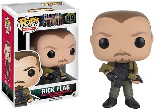 Funko POP Movies: Suicide Squad Action Figure, Rick Flag