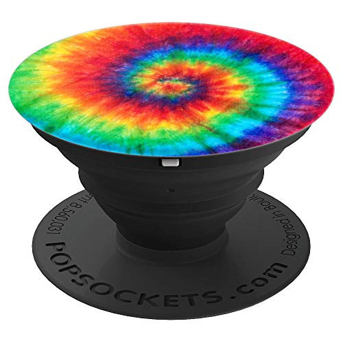Colorful Tie Dye Swirl -LGBT - PopSockets Grip and Stand for Phones and Tablets