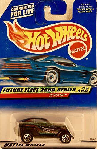 Hot Wheels Mattel Future Fleet 2000 Series #3 of 4 Jeepster Die Cast 1:64 Car Collector #003