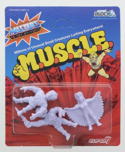 Masters of the Universe M.U.S.C.L.E. 3-Pack: He-Man II, Sorceress, Stratos