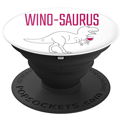 Winosaurus T-Rex Dinosaur Wino tyrannosaurus - PopSockets Grip and Stand for Phones and Tablets Winosaurus T-Rex Dinosaur Wino tyrannosaurus - PopSockets Grip and Stand for Phones and Tablets