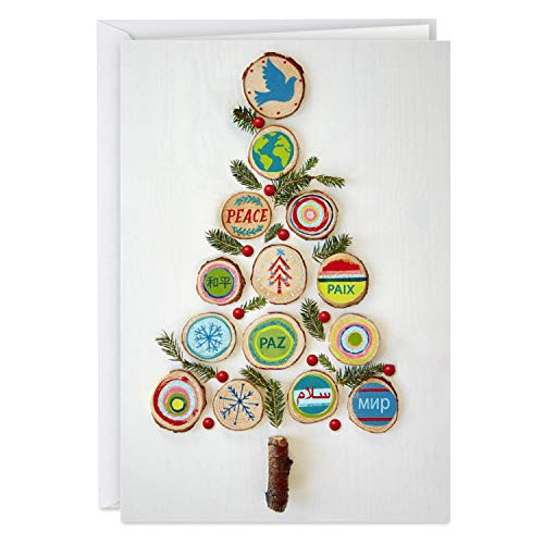Hallmark UNICEF Boxed Christmas Cards, Peace Tree (12 Cards and 13 Envelopes) Hallmark UNICEF Boxed Christmas Cards, Peace Tree (12 Cards and 13 Envelopes)