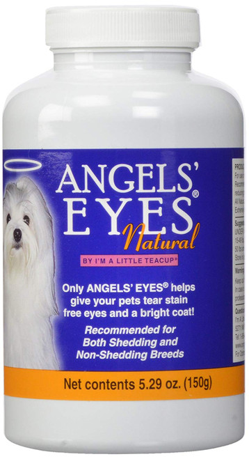 ANGELS' Eyes Natural Tear Stain Eliminaton and Remover, Chicken Flavor, 300 gm