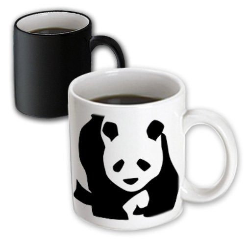 3dRose Panda Bear-Animals-Cute Art Magic Transforming Mug, 11-Ounce 3dRose Panda Bear-Animals-Cute Art Magic Transforming Mug, 11-Ounce