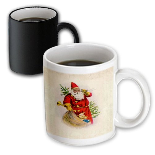 3dRose Illustration of African American Santa Claus Magic Transforming Mug, 11-Ounce 3dRose Illustration of African American Santa Claus Magic Transforming Mug, 11-Ounce