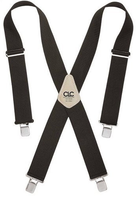 CLC Custom Leathercraft 110BLK Heavy Duty Work Suspenders, Black