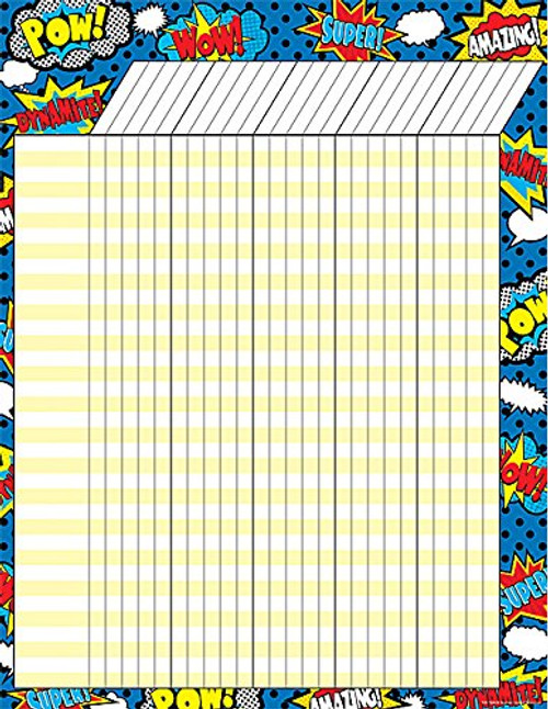 Teacher Created Resources Superhero Incentive Chart (7568) Teacher Created Resources Superhero Incentive Chart (7568)