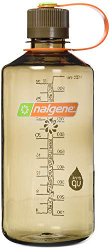 Nalgene Tritan 32 Ounces Narrow Mouth BPA-Free Water Bottle, Woodsman
