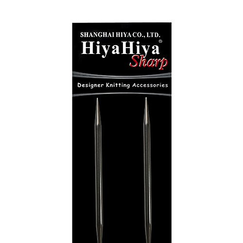 HiyaHiya Circular 24 inch (61cm) Sharp Steel Knitting Needle Size US 2.5 (3mm) HISSTCIR24-2.5