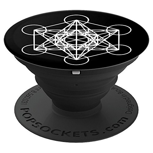 Metatron's Cube - Archangel Metatron - Sacred Geometry - PopSockets Grip and Stand for Phones and Tablets