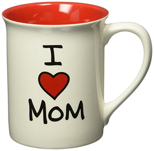Our Name is Mud I Heart Mom Stoneware Mug, 16 oz.