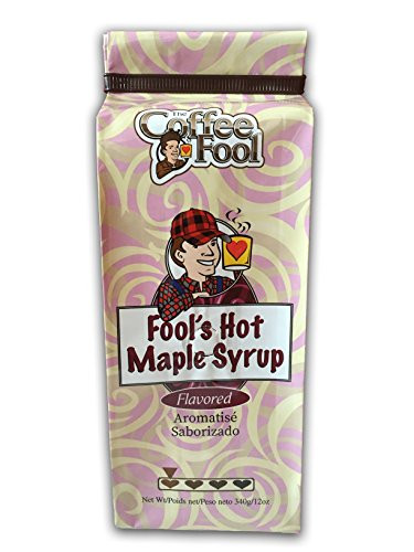 The Coffee Fool Coarse Grind Coffee, Fool's Hot Maple Syrup, 12 Ounce