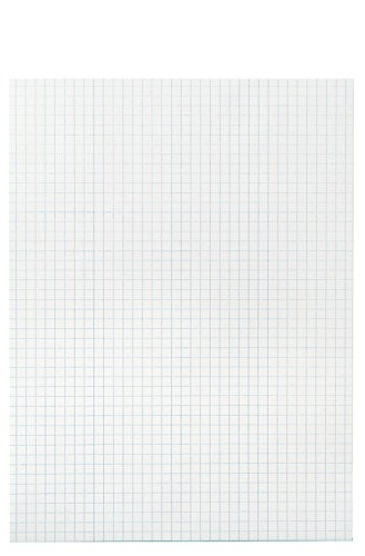 School Smart Graph Paper, 1/4 Inch Rule, 9 x 12 Inches, White, Pack of 500