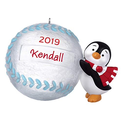 Hallmark Keepsake Christmas 2019 Year Dated Baseball Star Penguin DIY Personalized Ornament Hallmark Keepsake Christmas 2019 Year Dated Baseball Star Penguin DIY Personalized Ornament