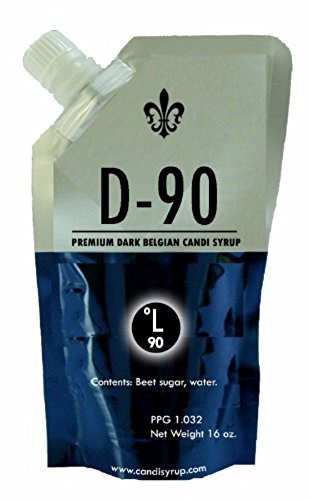D90 Dark Belgian Candi Syrup Clear 1 lb.