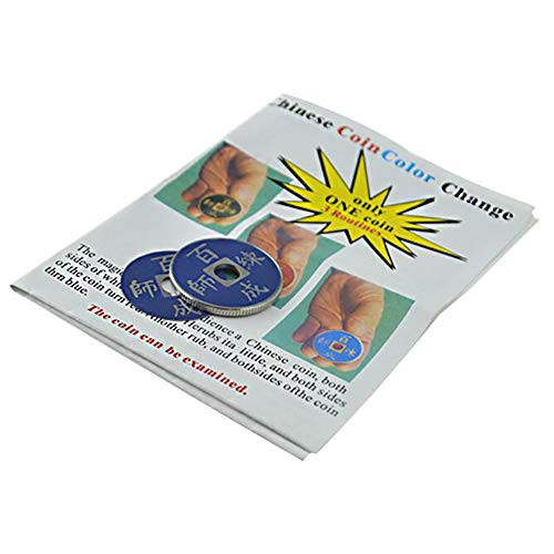 Enjoyer Chinese Coin Color Change Magic Tricks Close Up Stage Illusions Mentalism Magic Gimmick Magician Props Accessories Enjoyer Chinese Coin Color Change Magic Tricks Close Up Stage Illusions Mentalism Magic Gimmick Magician Props Accessories
