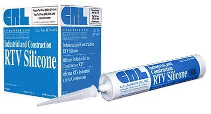 CRL Clear RTV408 Industrial and Construction Silicone