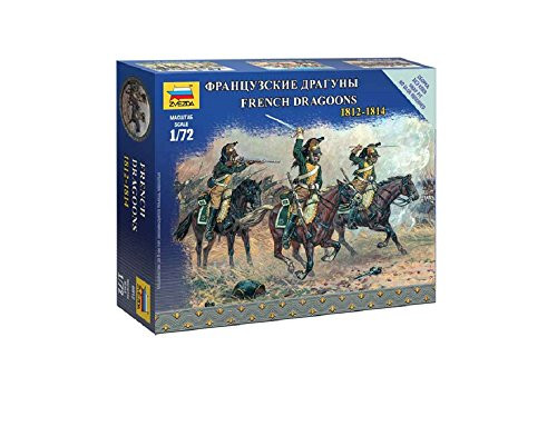 Zvezda Models 1/72 French Dragoons Napoleonic Wars Model Kit