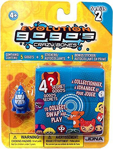 Crazy Bones Gogo's Evolution Series 2 5 Gogo's Blister Pack (Random)