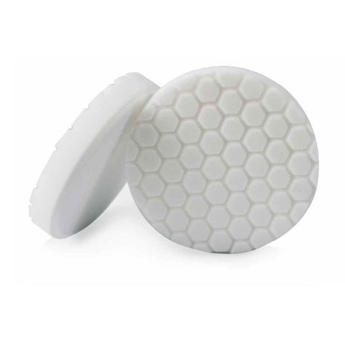 Chemical Guys BUFX_104_HEX6 Hex-Logic Light-Medium Polishing Pad, White (6.5 Inch)