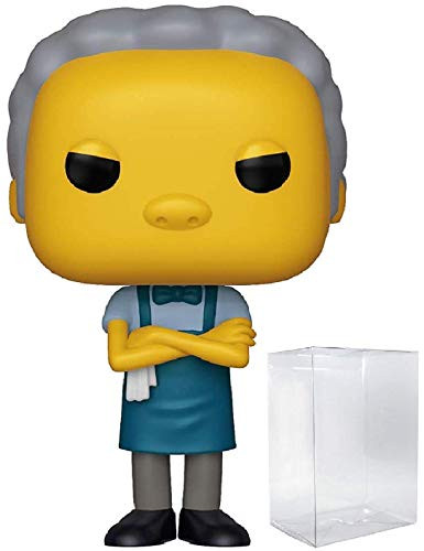 Funko The Simpsons - Moe Szyslak Pop! Vinyl Figure (Includes Compatible Pop Box Protector Case)