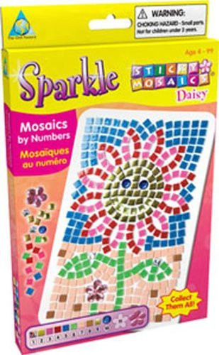 The Orb Factory Daisy Sparkle Mini Sticky Mosaics