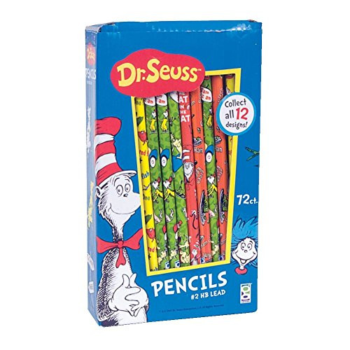 Raymond Geddes Dr. Seuss Pencils (Pack of 72)