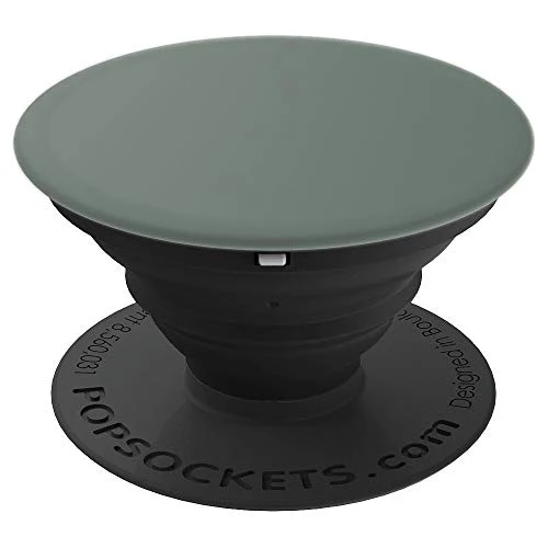 Matte Midnight Green Color PopSockets Grip and Stand for Phones and Tablets