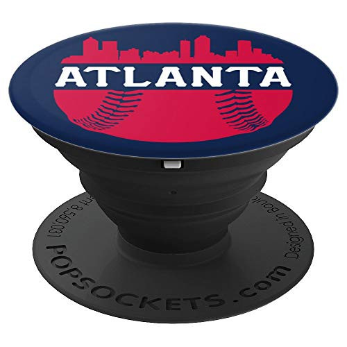 Atlanta Baseball Vintage ATL Skyline Brave Retro Gift - PopSockets Grip and Stand for Phones and Tablets Atlanta Baseball Vintage ATL Skyline Brave Retro Gift - PopSockets Grip and Stand for Phones and Tablets