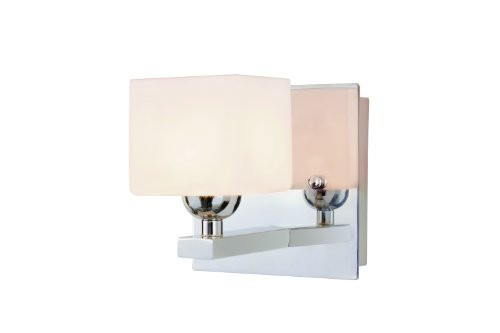 Trans Globe Lighting 2691 PC Indoor  Vienna 5.125" Wall Sconce, Polished Chrome