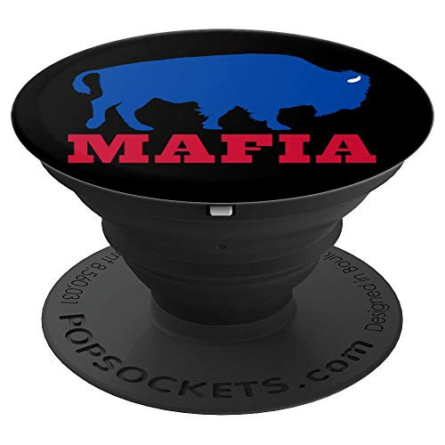 Bills Mafia - New York Buffalo Football Fan Gift - PopSockets Grip and Stand for Phones and Tablets Bills Mafia - New York Buffalo Football Fan Gift - PopSockets Grip and Stand for Phones and Tablets