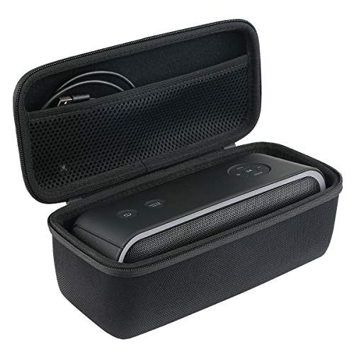 co2crea Hard Travel Case for DOSS SoundBox Pro+ Wireless Bluetooth Speaker (Black Case)